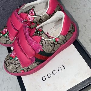 Gucci Floral Sneakers
